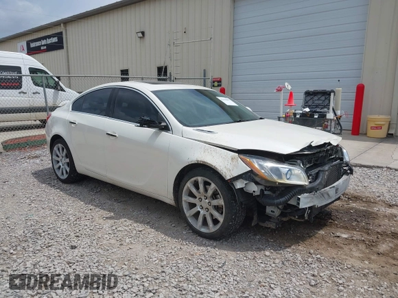 2012 Buick Regal Turbo Premium 3 with VIN 2G4GU5GV6C9132364, listed as a IAAI auction lot 42159007 with 230,582 mi miles and . Bid and sale history available at DreamBid. Image 1.