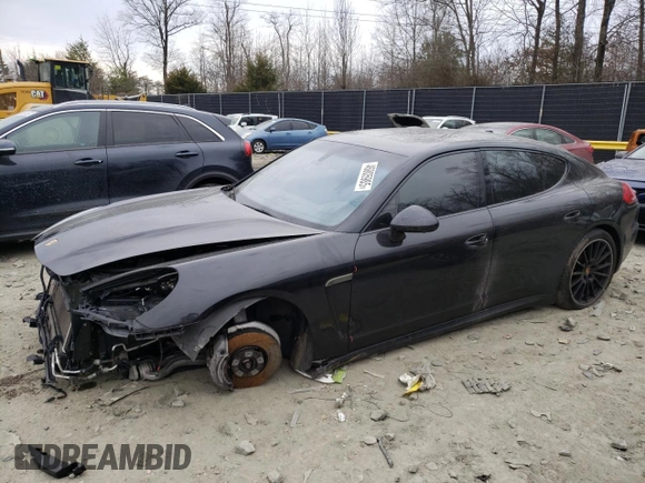2016 Porsche Panamera 4 with VIN WP0AA2A77GL001213, listed as a Copart auction lot 46805985 with 61,830 mi miles and Salvage Title. Bid and sale history available at DreamBid. Image 1.