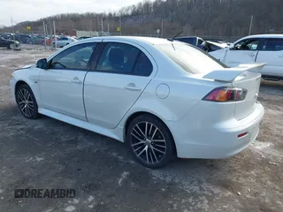 2017 Mitsubishi Lancer ES with VIN JA32V2FW0HU014887, listed as a IAAI auction lot 41056278 with 108,385 mi miles. Bid and sale history available at carsss.com. Image 3.