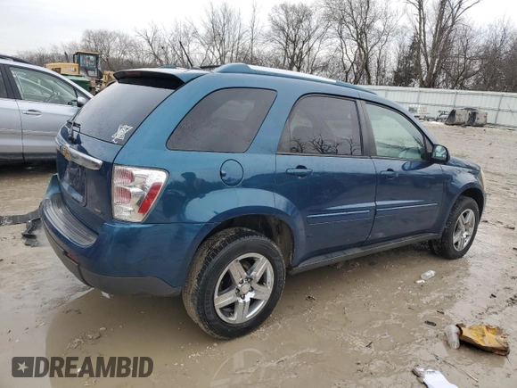 2007 Chevrolet Equinox LT with VIN 2CNDL73F076234105, listed as a Copart auction lot 46841515 with 200,396 mi miles and Clean Title. Bid and sale history available at carsss.com. Image 3.