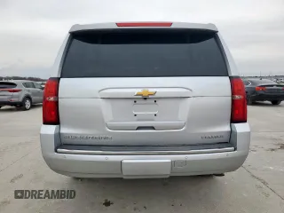 2019 Chevrolet Suburban LT with VIN 1GNSCJKC7KR149136, listed as a Copart auction lot 45931855 with 56,750 mi miles and Clean Title. Bid and sale history available at carsss.com. Image 6.