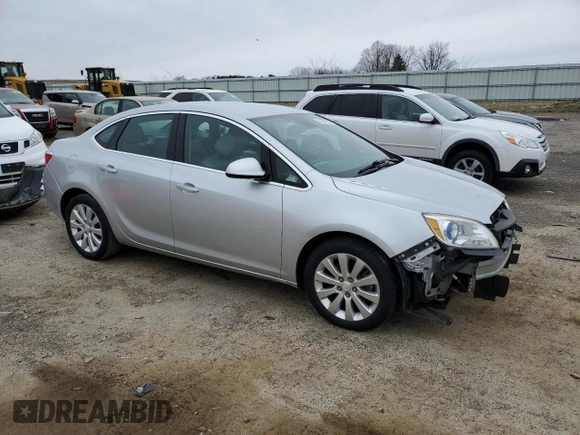 2015 Buick Verano with VIN 1G4PP5SK7F4130439, listed as a Copart auction lot 51261335 with 91,625 mi miles and Clean Title. Bid and sale history available at carsss.com. Image 4.