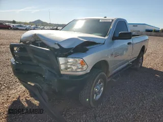 2015 Ram 2500 Tradesman с VIN 3C6LR5AT8FG689161, выставлен на аукционе Copart как лот 49909525 с пробегом 105 468 миль миль и Списание • Salvage title. История ставок и продаж доступна на DreamBid. Изображение 2.