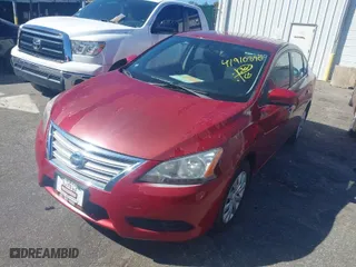 2014 Nissan Sentra SV with VIN 3N1AB7AP7EY236096, listed as a IAAI auction lot 41910890 with 81,595 mi miles. Bid and sale history available at carsss.com. Image 2.