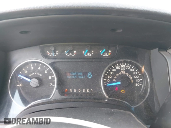 2014 Ford F-150 XL with VIN 1FTFW1CF1EKD11916, listed as a IAAI auction lot 41760535 with 137,271 mi miles. Bid and sale history available at carsss.com. Image 7.