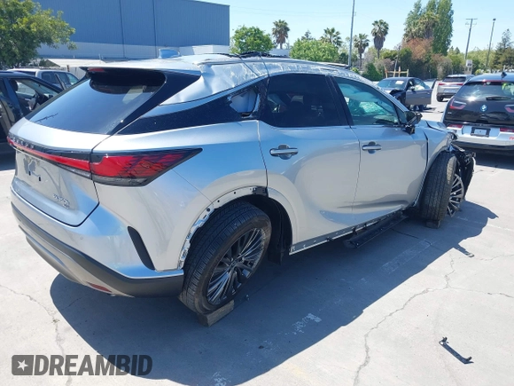2024 Lexus RX 350h с VIN 2T2BBMCA7RC048589, выставлен на аукционе IAAI как лот 42141636 с пробегом 6 405 миль миль и . История ставок и продаж доступна на DreamBid. Изображение 4.