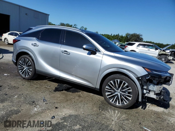 2024 Lexus RX 350 z VIN 2T2BAMBA8RC031370, wystawiony jako Copart lot #53081615 z przebiegiem 7 440 mil mil oraz Nie do naprawy • Non repairable. Historia ofert i sprzedaży dostępna na DreamBid. Obrazek 4.