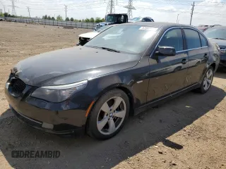 2008 BMW 5 Series 535xi z VIN WBANV93548CZ69598, wystawiony jako Copart lot #57094005 z przebiegiem Nie podano mil oraz Czysty tytuł • Clean title. Historia ofert i sprzedaży dostępna na DreamBid. Obrazek 1.
