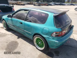 1993 Honda Civic z VIN 2HGEH2467PH523418, wystawiony jako Copart lot #51348645 z przebiegiem 269 848 mil mil oraz Szkoda całkowita • Salvage title. Historia ofert i sprzedaży dostępna na DreamBid. Obrazek 2.