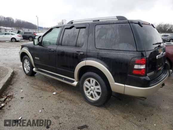 2007 Ford Explorer Eddie Bauer with VIN 1FMEU64EX7UA36487, listed as a Copart auction lot 43076485 with 232,384 mi miles and Salvage title. Bid and sale history available at DreamBid. Image 2.