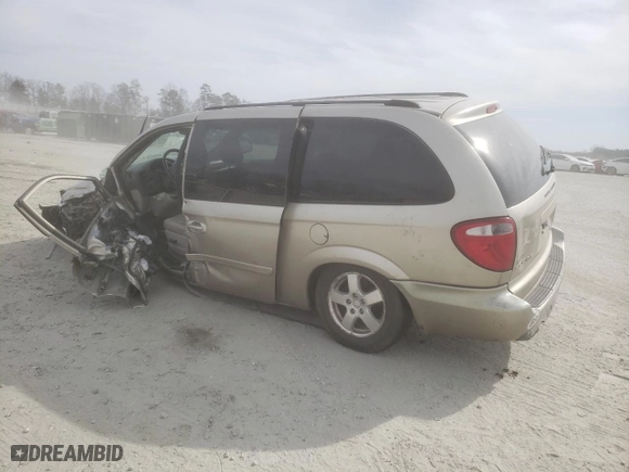 2006 Dodge Grand Caravan SXT with VIN 2D4GP44L46R883656, listed as a Copart auction lot 46862945 with 0 mi miles and Salvage Title. Bid and sale history available at carsss.com. Image 2.