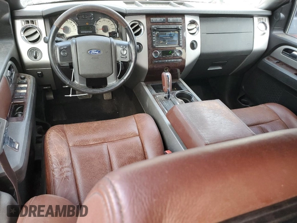 2012 Ford Expedition Max King Ranch with VIN 1FMJK1J52CEF66758, listed as a Copart auction lot 51311625 with 282,723 mi miles and Clean title. Bid and sale history available at DreamBid. Image 8.