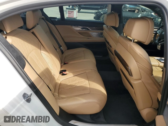 2019 BMW 7 Series 750i with VIN WBA7F0C59KGM24241, listed as a Copart auction lot 45171345 with 60,443 mi miles and Salvage title. Bid and sale history available at DreamBid. Image 10.