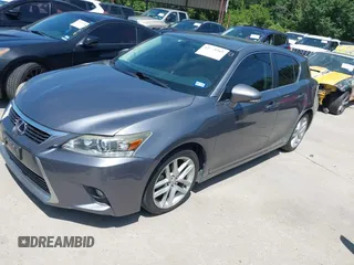 2014 Lexus CT 200h with VIN JTHKD5BH3E2174989, listed as a IAAI auction lot 42719369 with 180,603 mi miles and . Bid and sale history available at DreamBid. Image 2.