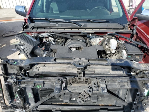 2018 Chevrolet Silverado 1500 LTZ with VIN 1GCVKSEC7JZ217380, listed as a Copart auction lot 43614935 with 0 mi miles and Salvage Title. Bid and sale history available at carsss.com. Image 11.