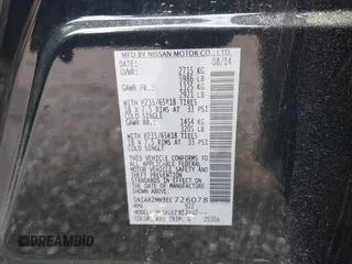 2014 Nissan Pathfinder SV with VIN 5N1AR2MN9EC726078, listed as a IAAI auction lot 42144991 with 176,036 mi miles. Bid and sale history available at carsss.com. Image 9.