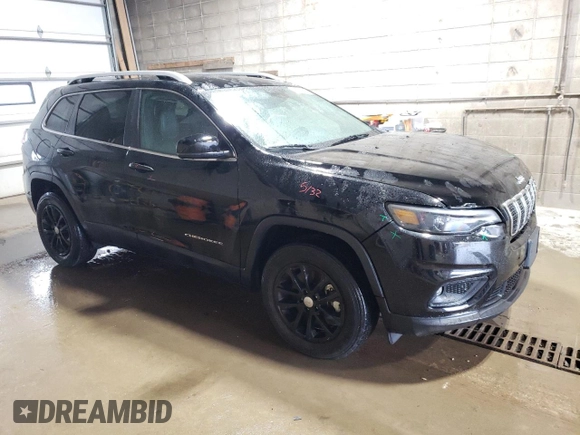 2021 Jeep Cherokee 80th Anniversary with VIN 1C4PJMMN7MD173229, listed as a Copart auction lot 59854295 with 31,419 mi miles and Salvage title. Bid and sale history available at DreamBid. Image 4.