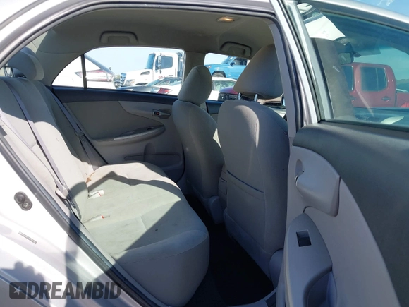 2011 Toyota Corolla L with VIN 2T1BU4EE7BC566402, listed as a IAAI auction lot 41970006 with 244,127 mi miles. Bid and sale history available at carsss.com. Image 8.