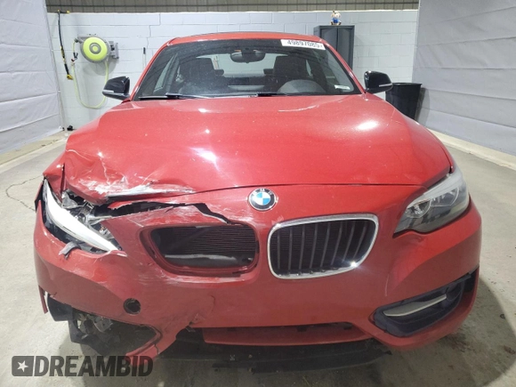2015 BMW 2 Series 228i xDrive with VIN WBA1F7C50FVX96082, listed as a Copart auction lot 49897085 with 101,248 mi miles and Salvage Title. Bid and sale history available at carsss.com. Image 5.