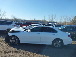 2021 Mercedes-Benz E-Class E 350 with VIN W1KZF8DB3MA874753, listed as a IAAI auction lot 41757038 with 52,022 mi miles. Bid and sale history available at carsss.com. Image 14.