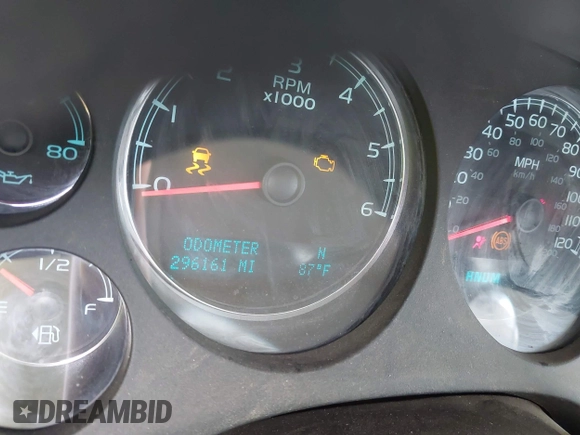 2012 Chevrolet Tahoe LTZ with VIN 1GNSCCE00CR197950, listed as a IAAI auction lot 42393693 with 296,161 mi miles and . Bid and sale history available at DreamBid. Image 15.