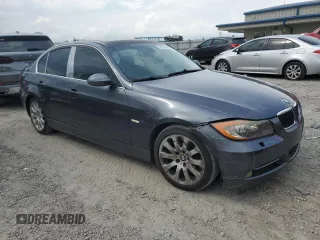 2007 BMW 3 Series 335i with VIN WBAVB73507P101280, listed as a Copart auction lot 72637104 with 126,310 mi miles and Salvage title. Bid and sale history available at DreamBid. Image 4.