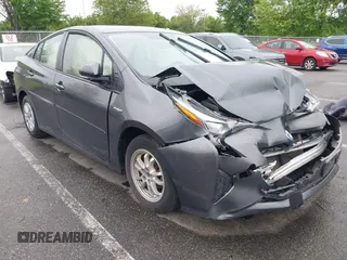 2016 Toyota Prius Two z VIN JTDKBRFU7G3009725, wystawiony jako IAAI lot #42354837 z przebiegiem 75 412 mil mil oraz . Historia ofert i sprzedaży dostępna na DreamBid. Obrazek 1.