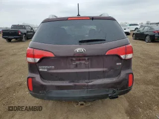 2014 Kia Sorento LX with VIN 5XYKT4A75EG458041, listed as a Copart auction lot 50915535 with 163,789 mi miles and Salvage Title. Bid and sale history available at carsss.com. Image 6.