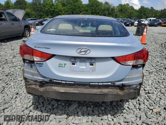 2011 Hyundai Elantra GLS z VIN KMHDH4AE2BU093672, wystawiony jako Copart lot #56977185 z przebiegiem 142 095 mil mil oraz Szkoda całkowita • Salvage title. Historia ofert i sprzedaży dostępna na DreamBid. Obrazek 6.