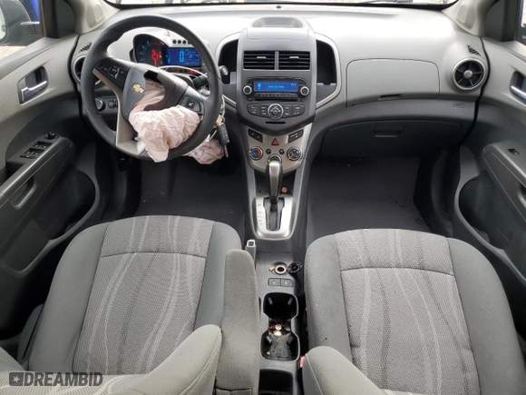 2013 Chevrolet Sonic LT with VIN 1G1JC5SH1D4221495, listed as a Copart auction lot 48190305 with 129,437 mi miles and Salvage Title. Bid and sale history available at carsss.com. Image 8.