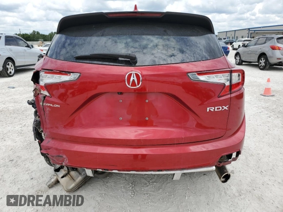 2019 Acura RDX with VIN 5J8TC1H34KL004127, listed as a Copart auction lot 49799093 with 59,158 mi miles. Bid and sale history available at carsss.com. Image 6.