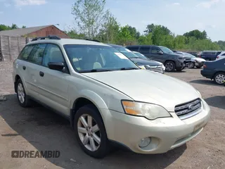 2006 Subaru Legacy Outback z VIN 4S4BP61C267354114, wystawiony jako IAAI lot #42480794 z przebiegiem 199 181 mil mil oraz . Historia ofert i sprzedaży dostępna na DreamBid. Obrazek 1.