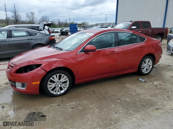2010 Mazda Mazda6 i Touring Plus with VIN 1YVHZ8CH2A5M24318, listed as a Copart auction lot 51320885 with 158,059 mi miles and Salvage Title. Bid and sale history available at carsss.com. Image 1.
