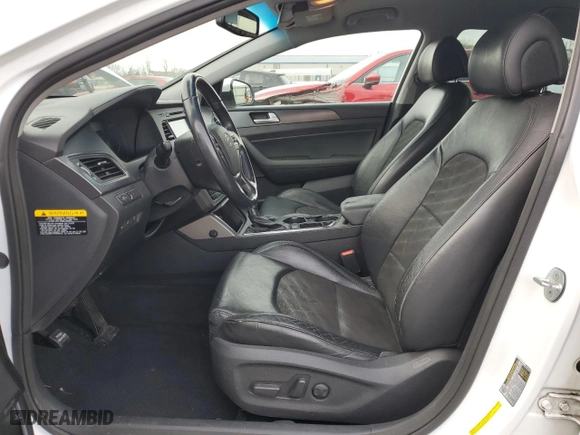 2015 Hyundai Sonata 2.4L Sport with VIN 5NPE34AF3FH215665, listed as a Copart auction lot 81554554 with 0 mi miles and Salvage Title. Bid and sale history available at carsss.com. Image 7.