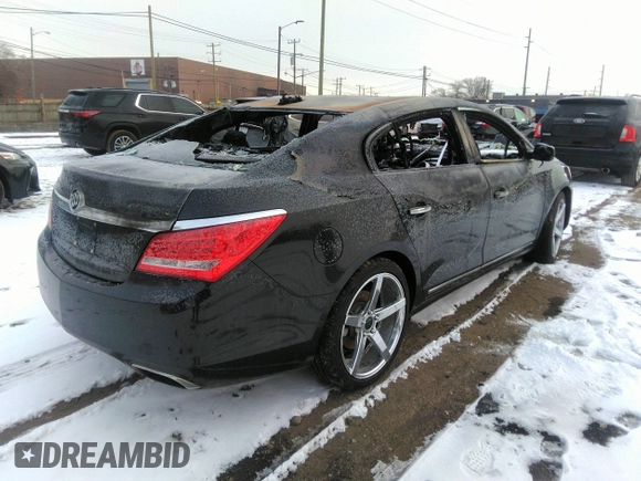 2015 Buick LaCrosse Premium I with VIN 1G4GD5G3XFF114718, listed as a IAAI auction lot 41508513 with Not Provided miles. Bid and sale history available at carsss.com. Image 4.