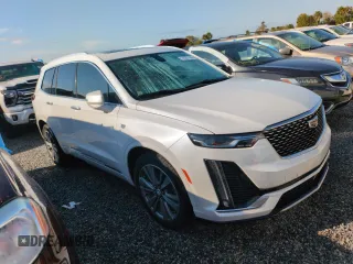 2021 Cadillac XT6 Premium Luxury with VIN 1GYKPCRSXMZ181985, listed as a Copart auction lot 74561144 with 0 mi miles and Non Repairable. Bid and sale history available at carsss.com. Image 4.