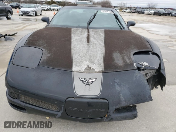 2004 Chevrolet Corvette Z06 with VIN 1G1YY12S745100775, listed as a Copart auction lot 45047205 with 102,248 mi miles and Salvage Title. Bid and sale history available at carsss.com. Image 5.
