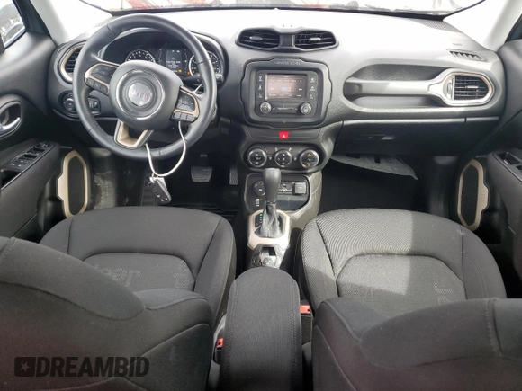 2017 Jeep Renegade Latitude with VIN ZACCJBBB9HPG35051, listed as a Copart auction lot 50512125 with 44,557 mi miles and Clean Title. Bid and sale history available at carsss.com. Image 8.