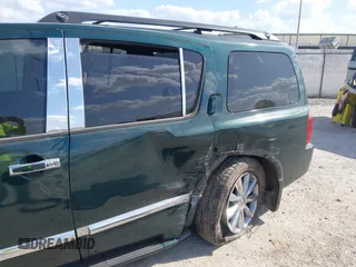 2008 Infiniti QX56 with VIN 5N3AA08D98N908053, listed as a IAAI auction lot 41915120 with 195,652 mi miles. Bid and sale history available at carsss.com. Image 6.