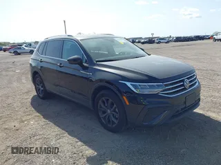 2024 Volkswagen Tiguan SE with VIN 3VVNB7AXXRM031028, listed as a IAAI auction lot 41832841 with 16,170 mi miles and . Bid and sale history available at DreamBid. Image 1.