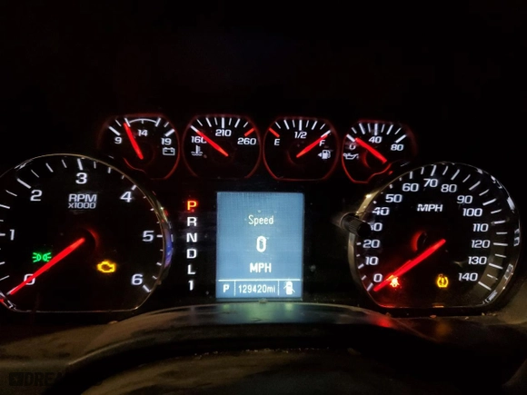 2018 GMC Sierra 2500HD with VIN 1GT22REG7JZ327375, listed as a Copart auction lot 49382585 with 129,420 mi miles and Salvage Title. Bid and sale history available at carsss.com. Image 9.