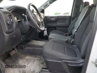 2020 Chevrolet Silverado 1500 Work Truck with VIN 1GCRWAEH7LZ259501, listed as a Copart auction lot 41835655 with 57,525 mi miles and Salvage Title. Bid and sale history available at DreamBid. Image 7.