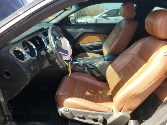 2012 Ford Mustang V6 Premium with VIN 1ZVBP8AM0C5264957, listed as a Copart auction lot 47693555 with 118,936 mi miles and Salvage Title. Bid and sale history available at carsss.com. Image 7.