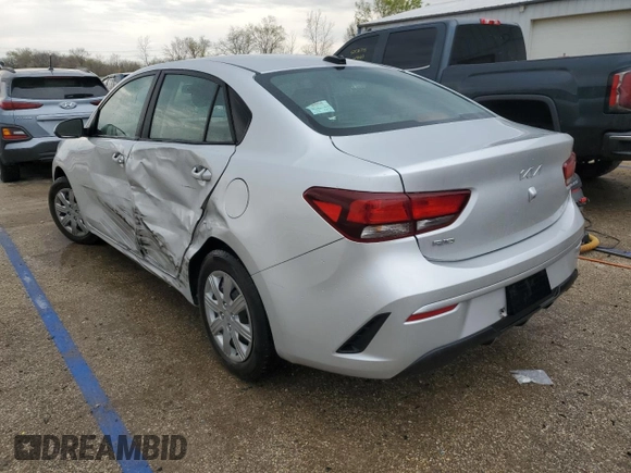 2023 Kia Rio S z VIN 3KPA24AD5PE516136, wystawiony jako Copart lot #52609525 z przebiegiem 52 379 mil mil oraz Szkoda całkowita • Salvage title. Historia ofert i sprzedaży dostępna na DreamBid. Obrazek 2.