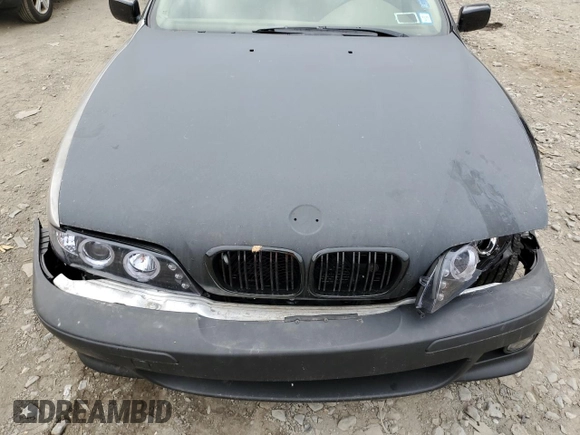 2001 BMW 5 Series 525iA with VIN WBADT43451GX26876, listed as a Copart auction lot 81633584 with 143,136 mi miles and Salvage Title. Bid and sale history available at carsss.com. Image 11.