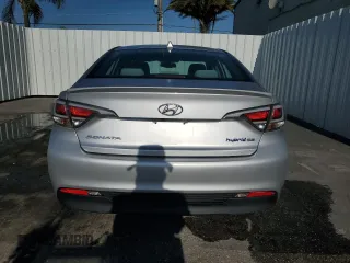2016 Hyundai Sonata Hybrid SE with VIN KMHE24L10GA038677, listed as a Copart auction lot 51823625 with 62,130 mi miles and Clean Title. Bid and sale history available at carsss.com. Image 6.