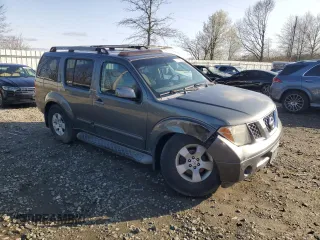 2005 Nissan Pathfinder SE z VIN 5N1AR18W75C780900, wystawiony jako Copart lot #51130985 z przebiegiem Nie podano mil oraz Czysty tytuł • Clean title. Historia ofert i sprzedaży dostępna na DreamBid. Obrazek 4.