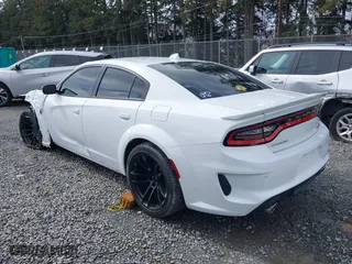2021 Dodge Charger SRT Hellcat Widebody with VIN 2C3CDXL97MH632150, listed as a IAAI auction lot 41783003 with 11,681 mi miles. Bid and sale history available at carsss.com. Image 3.