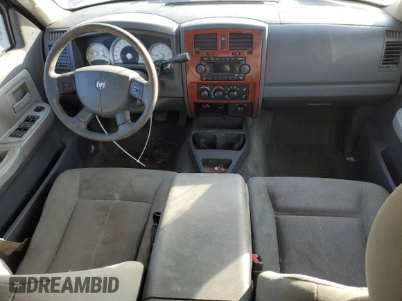 2006 Dodge Dakota SLT with VIN 1D7HW48N56S518438, listed as a Copart auction lot 44543645 with 176,626 mi miles and Salvage title. Bid and sale history available at DreamBid. Image 8.