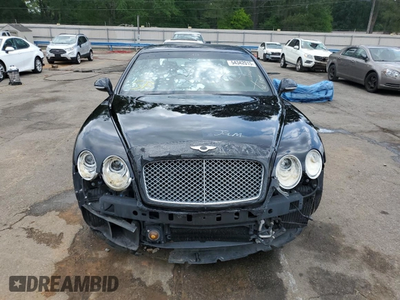 2012 Bentley Flying Spur with VIN SCBBR9ZA3CC071780, listed as a Copart auction lot 54342015 with Not provided miles and Salvage title. Bid and sale history available at DreamBid. Image 5.